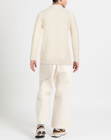 Man Sweater White Size 42 Acrylic, Wool, Polyester, Polyamide, Elastane