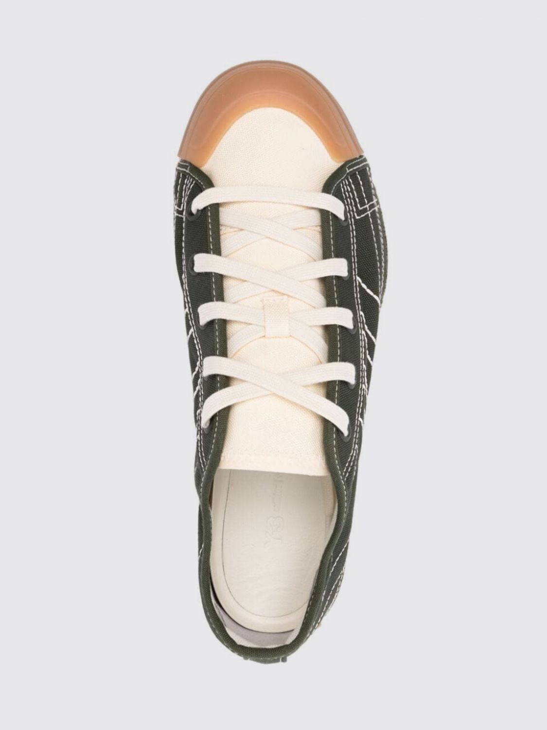 Logo-patch sneakers - Green