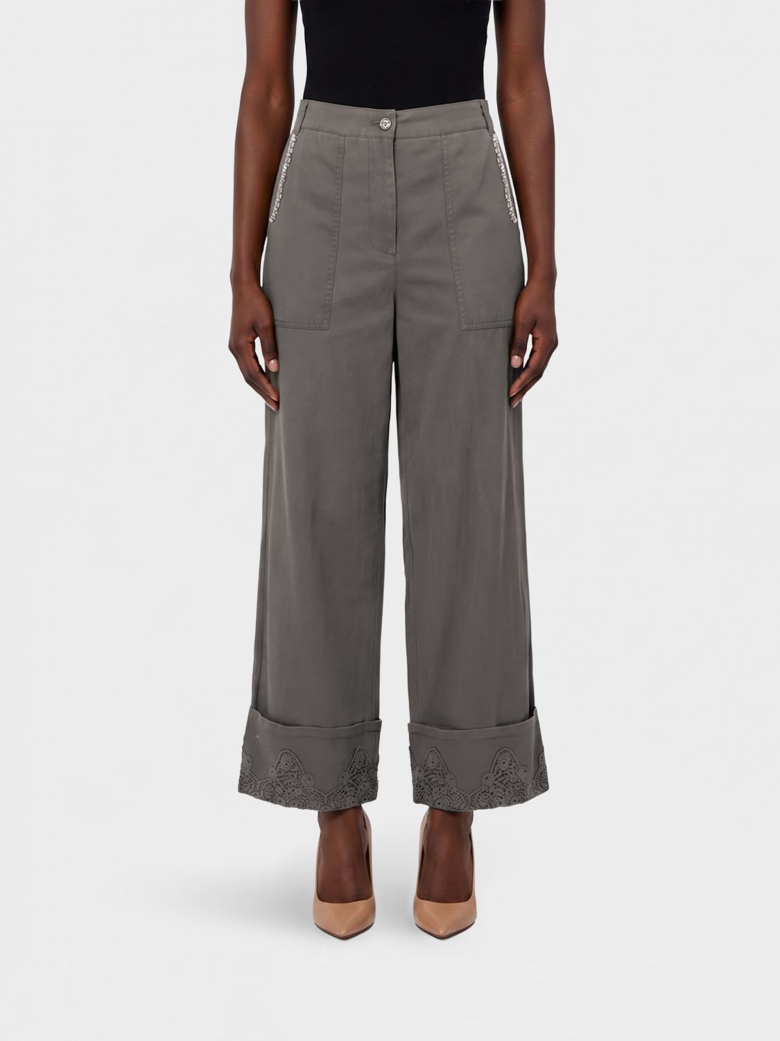 Pants Woman color Green