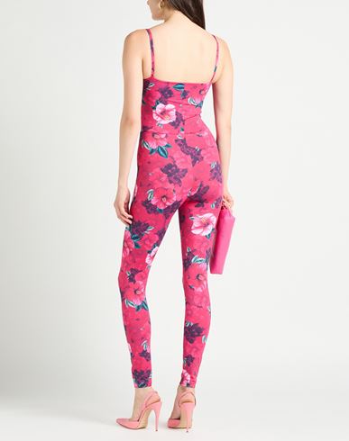 Woman Jumpsuit Magenta Size L Polyamide, Elastane