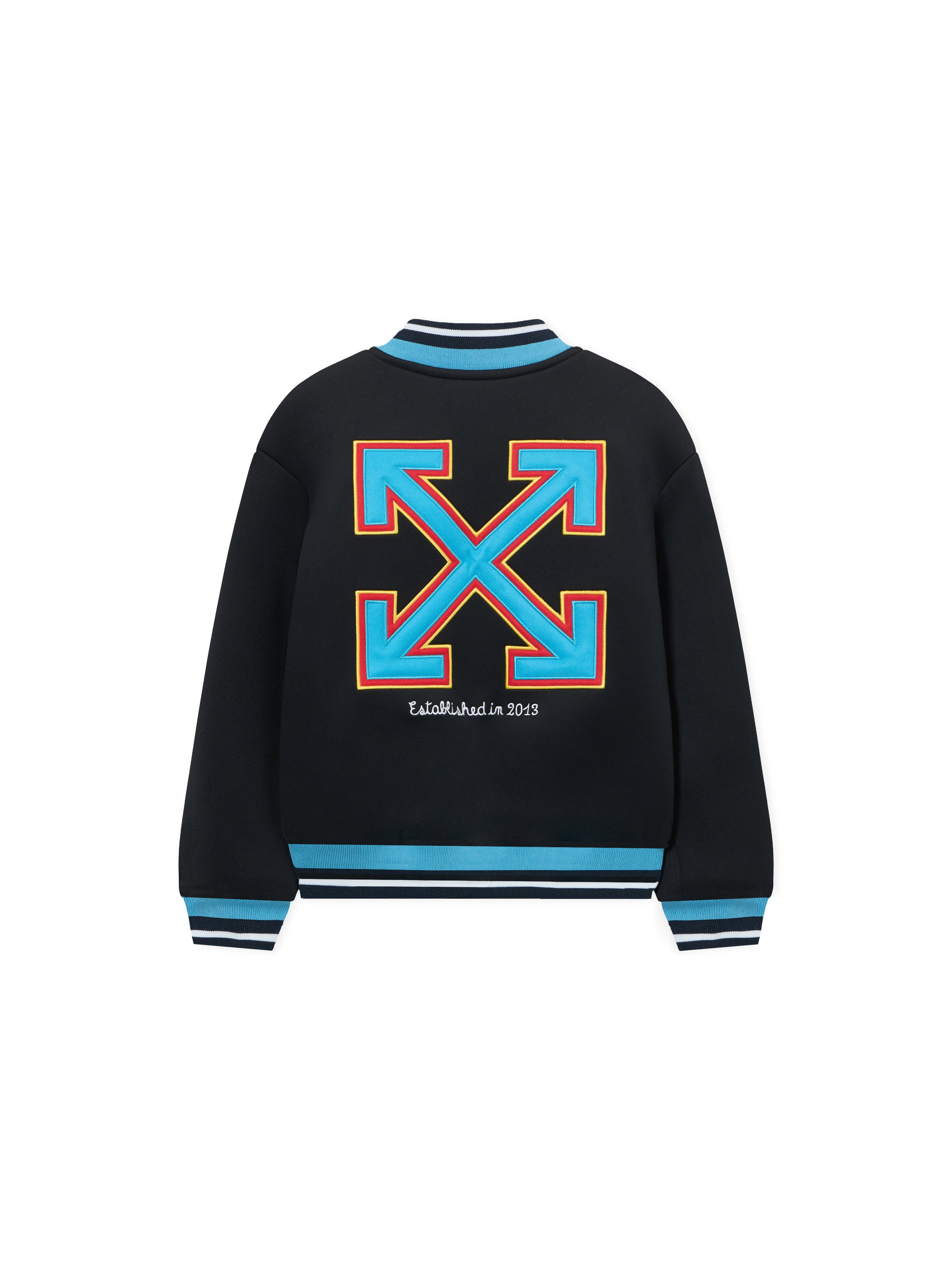 Ow Patch Varsity Jacket