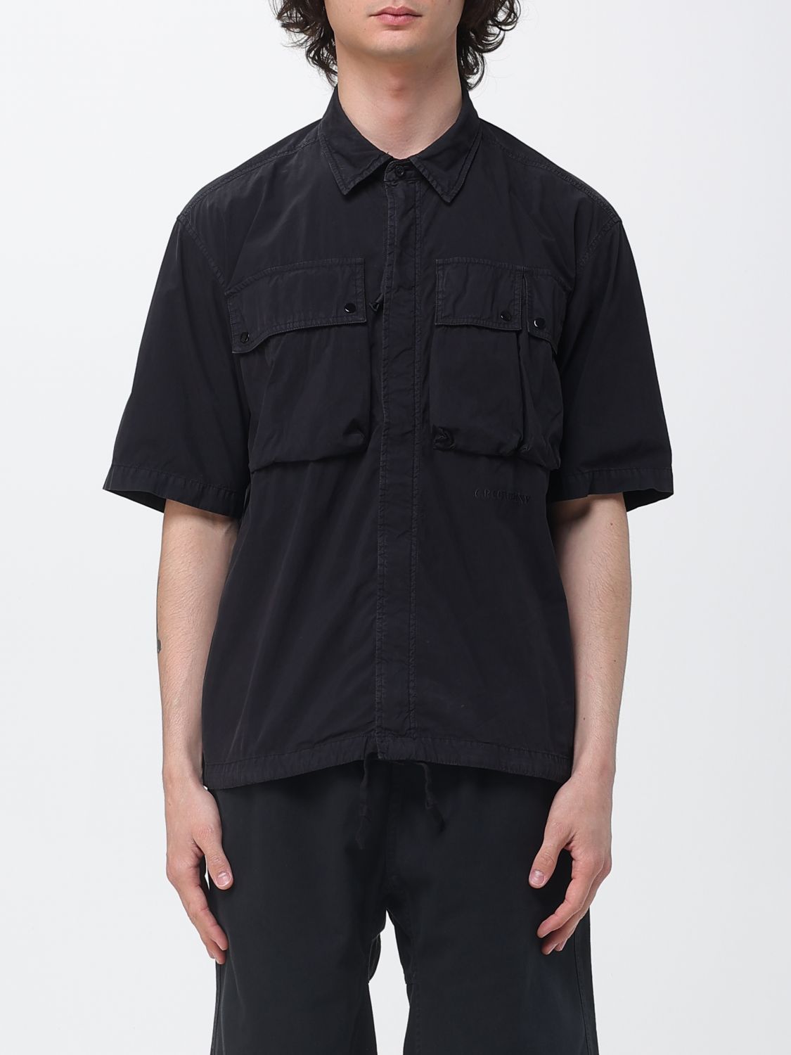 Shirt C. P. COMPANY Men color Black