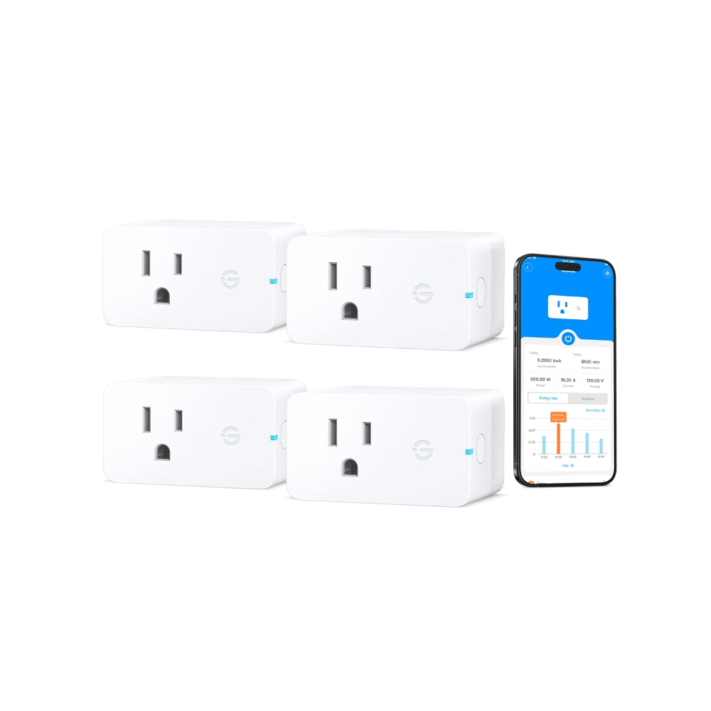 Smart Plug Pro with Energy Monitoring - 4-Pack