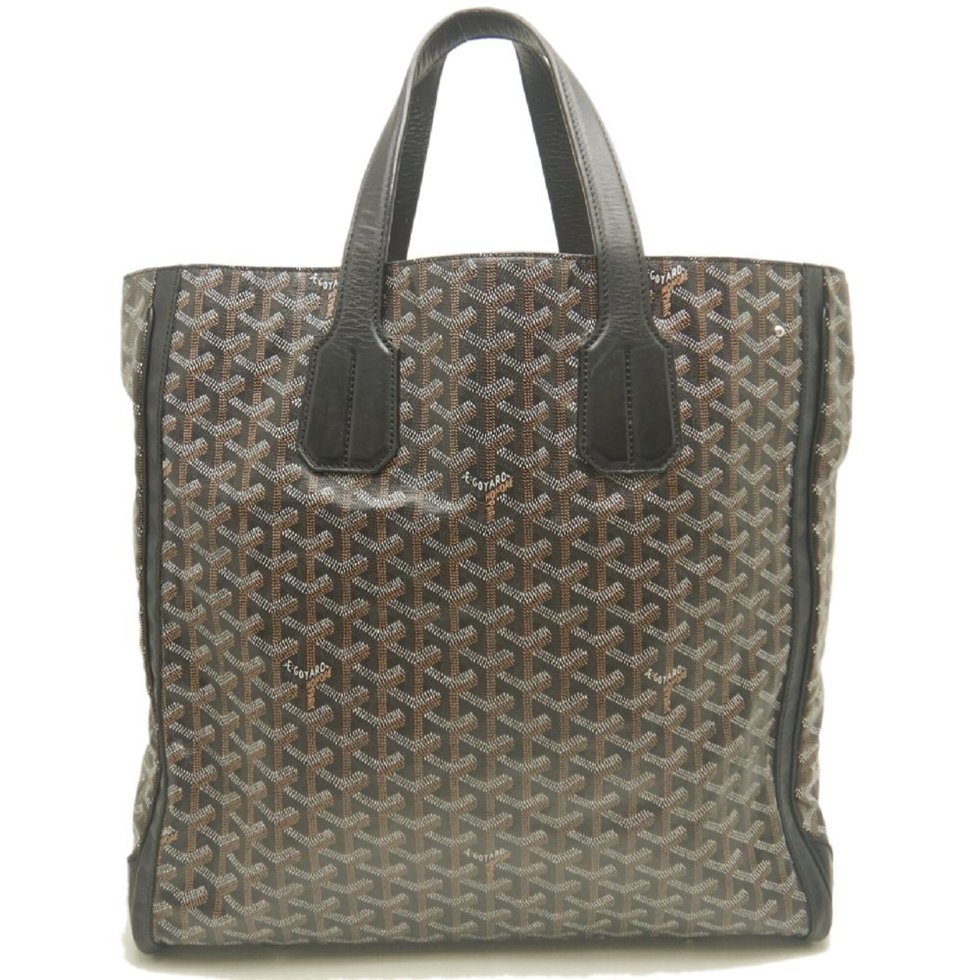 Goyard Black Coated Canvas Tote Bag Pre-Owned