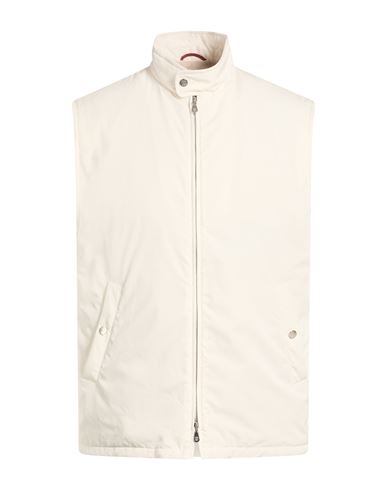 Man Vest Ivory Size 40 Polyester, Polyamide