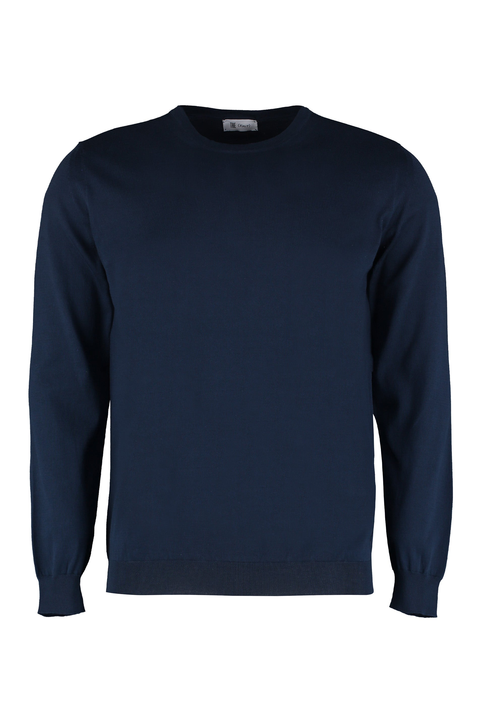 The (alphabet) Alphabet Knit Cotton Crew-Neck Sweater