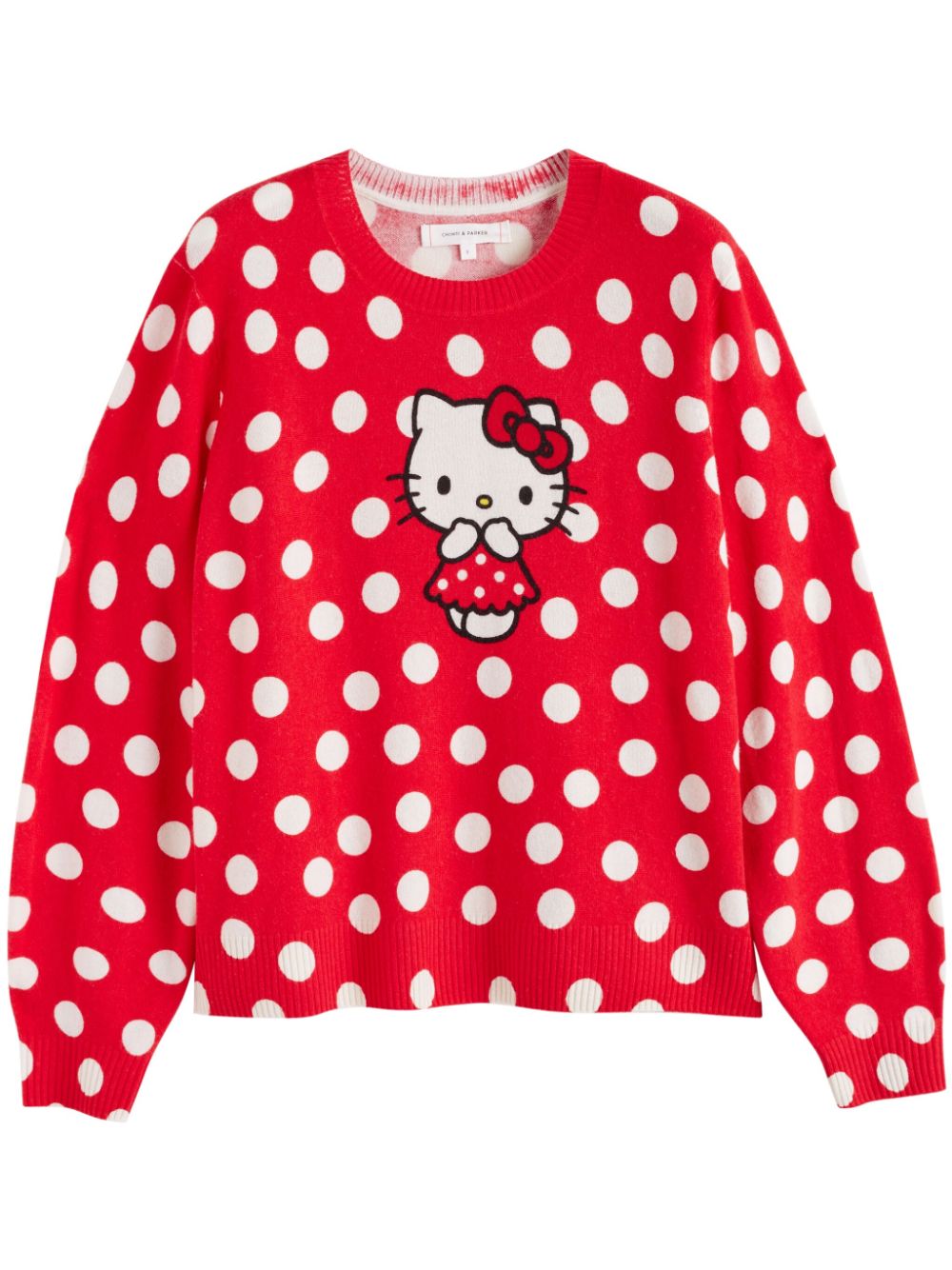 Hello Kitty Polka-Dot sweater - Red
