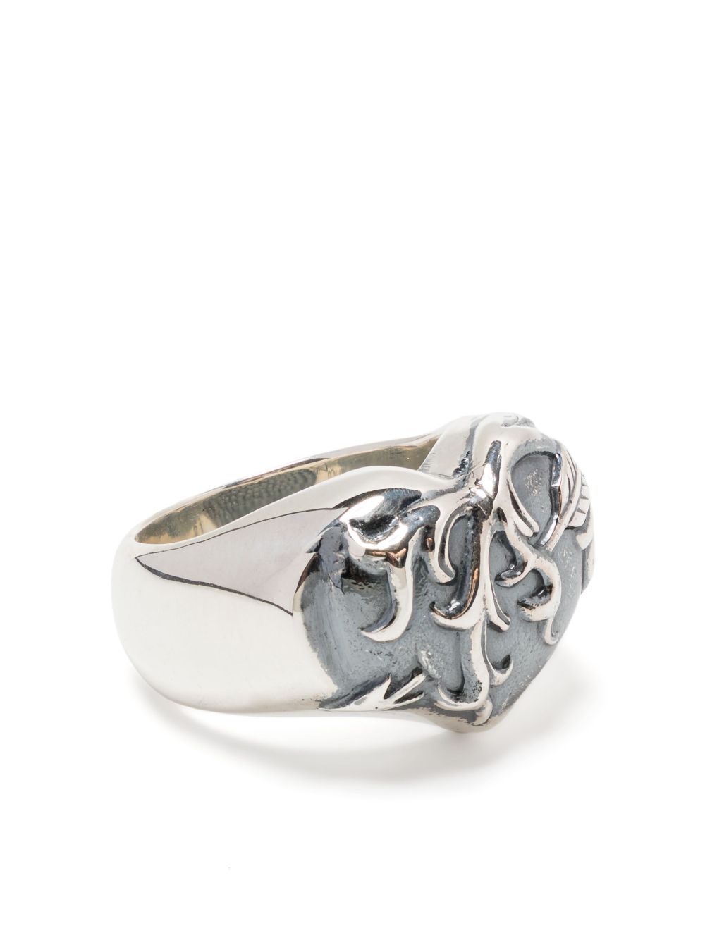 Yohji Yamamoto heart ring - Silver