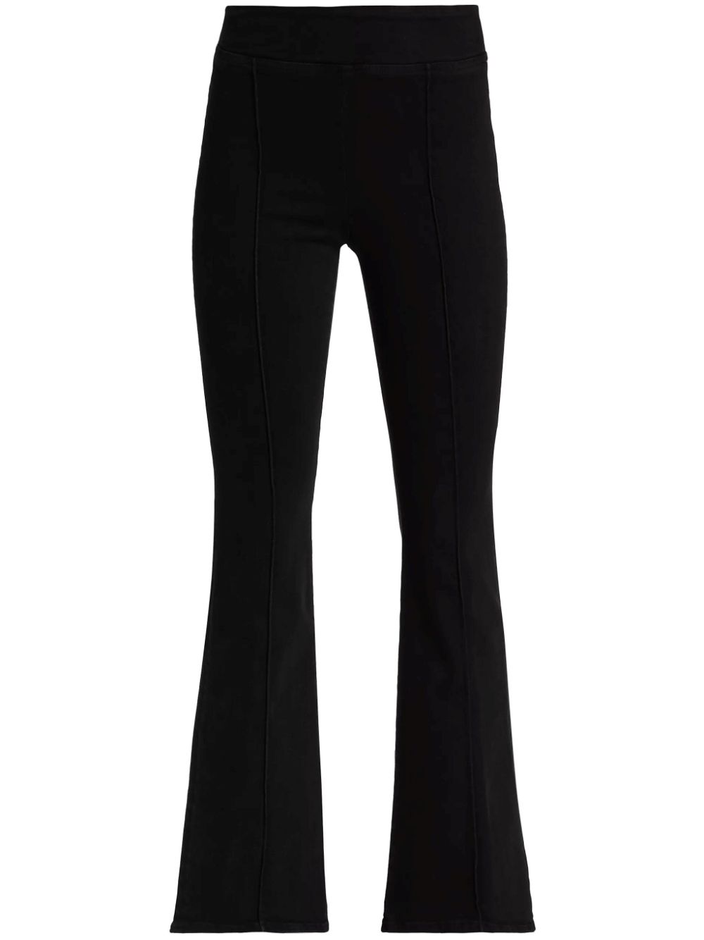 The Jetset Flare Pintuck jeans - Black
