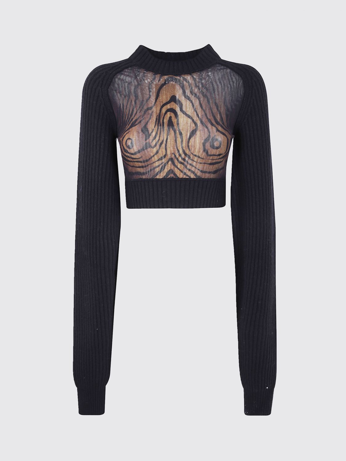 Top Woman color Black