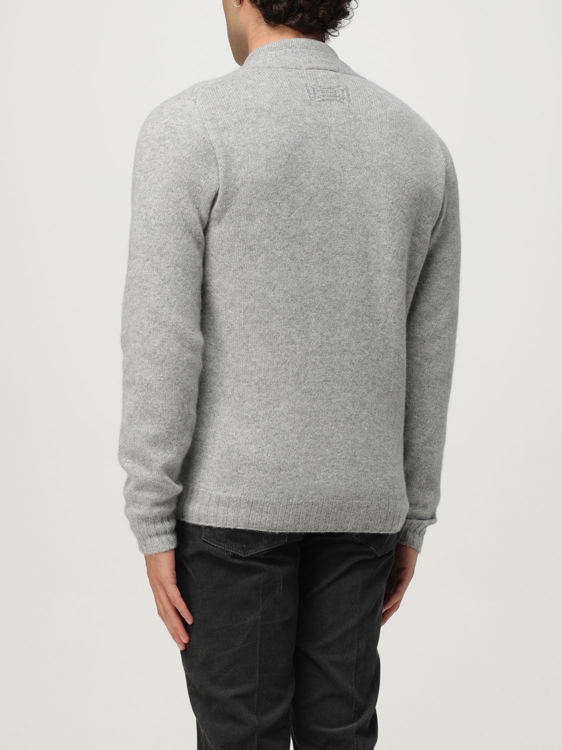 Cardigan Men color Charcoal