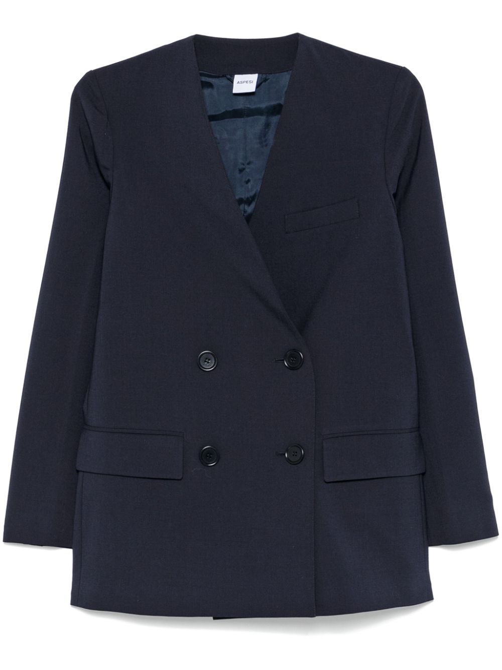 Double-breasted blazer - Blue