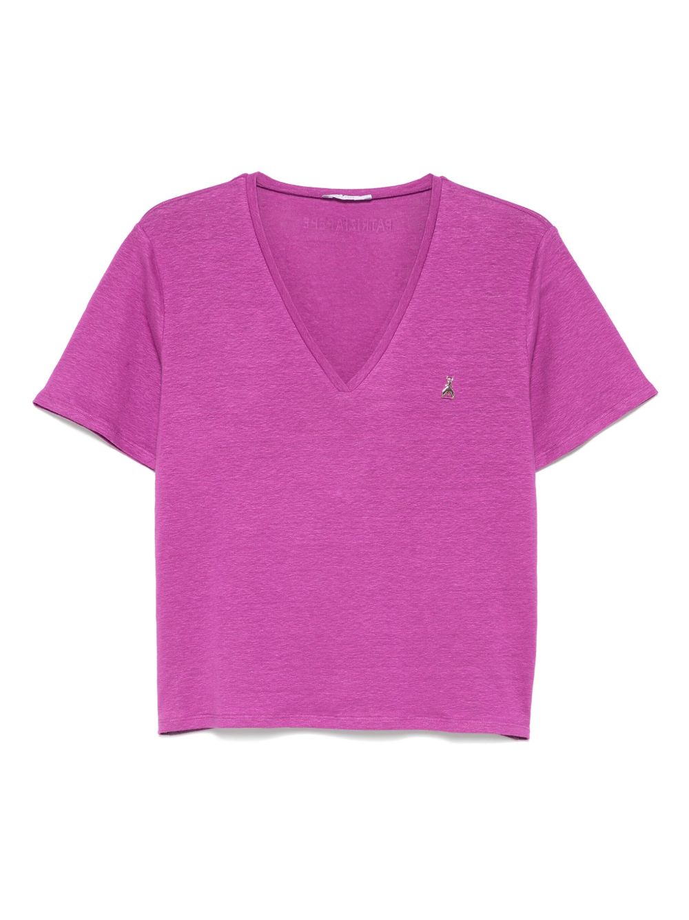 V-neck T-shirt - Purple