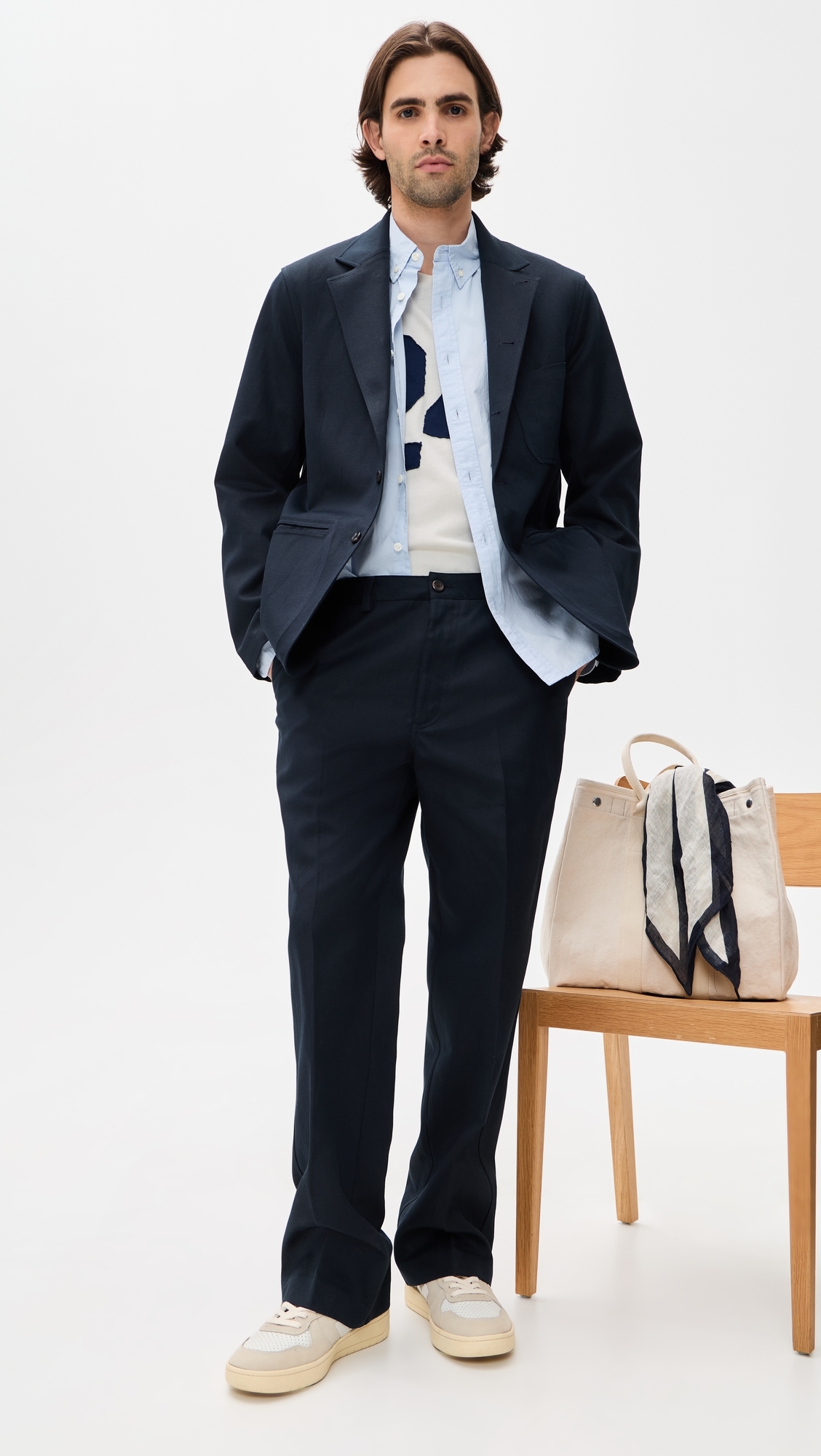 Workwear Suit Jacket Deep Navy