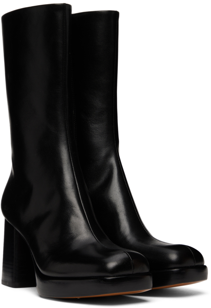 Black matrix boots
