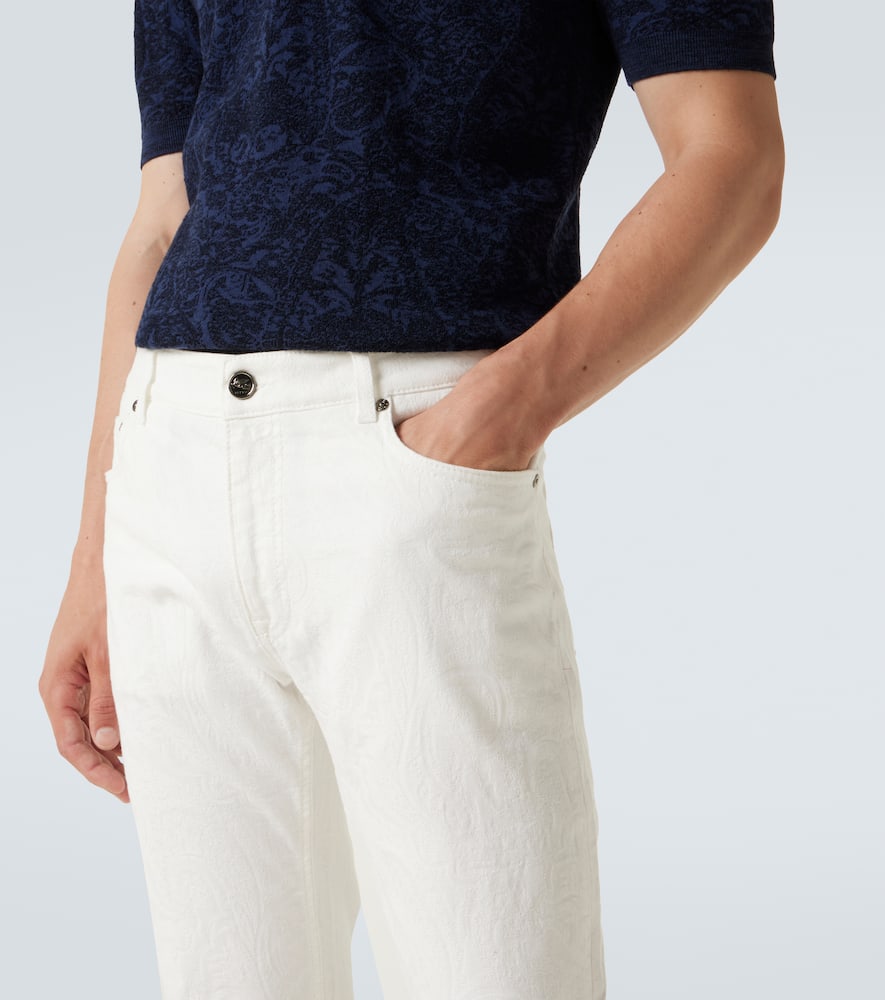 Pegaso low-rise straight jeans
