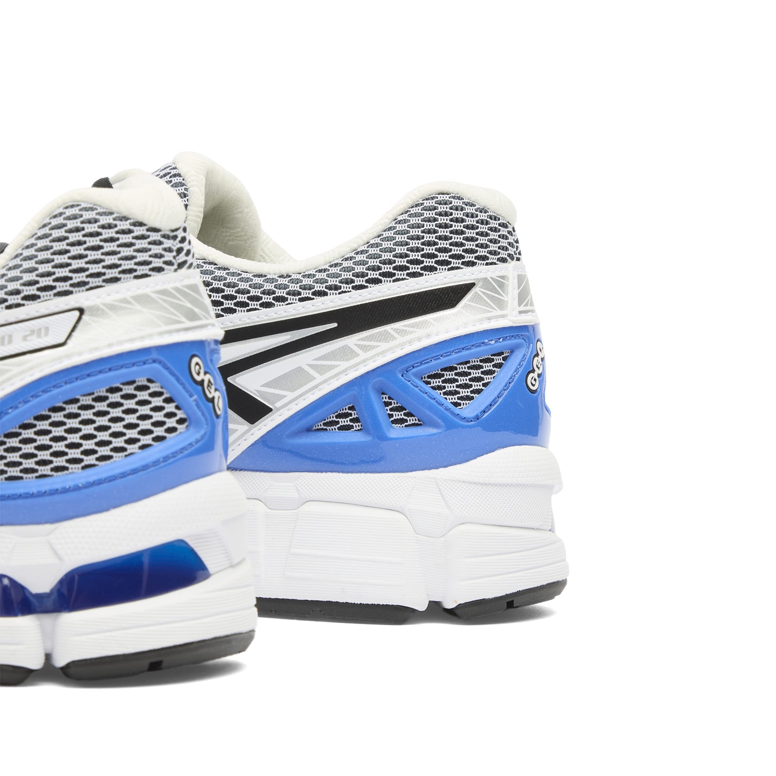 Men's Gel-Kayano 20 Sneakers in White/Illusion Blue