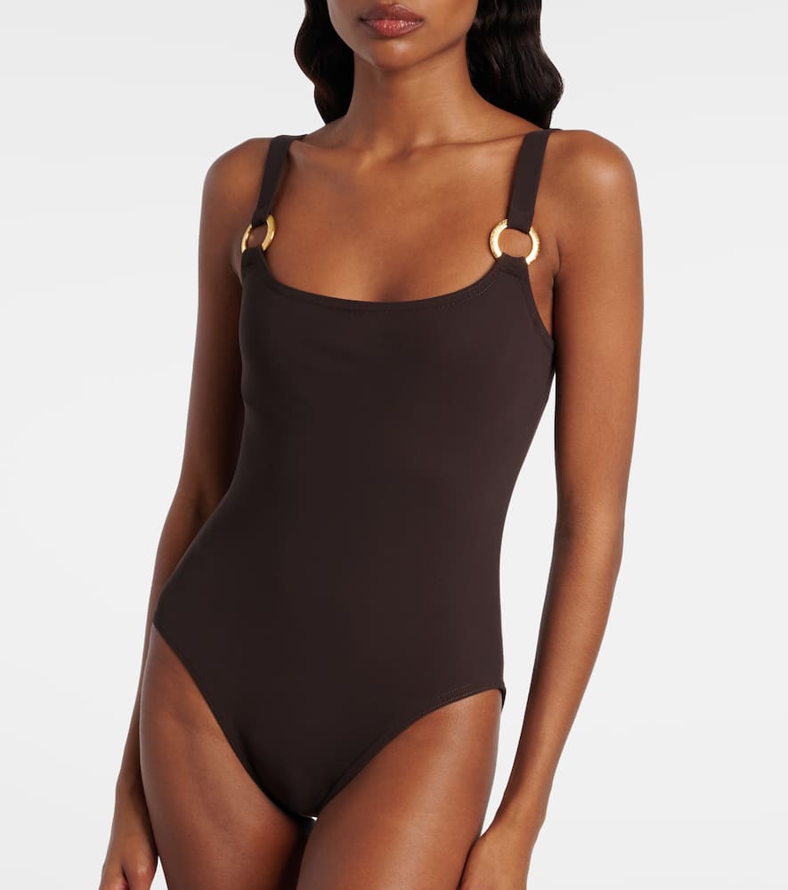 Luca ring-detail swimsuit