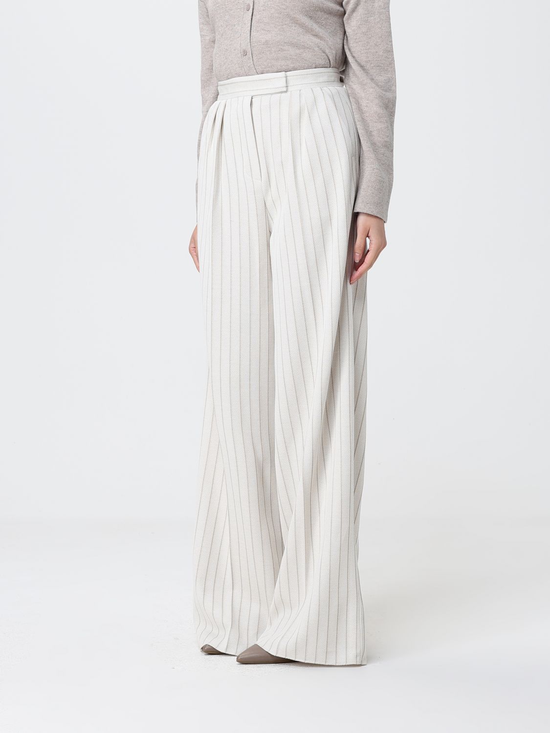 Pants Woman color White