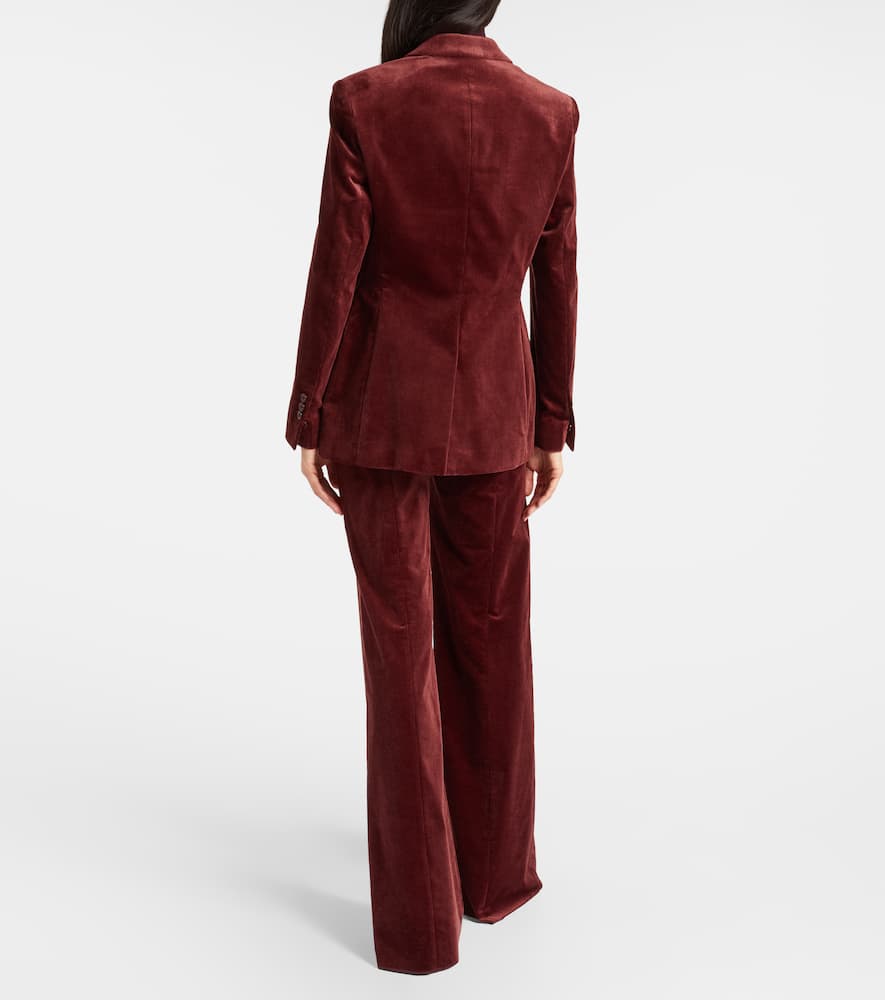 Twisted Structure corduroy blazer