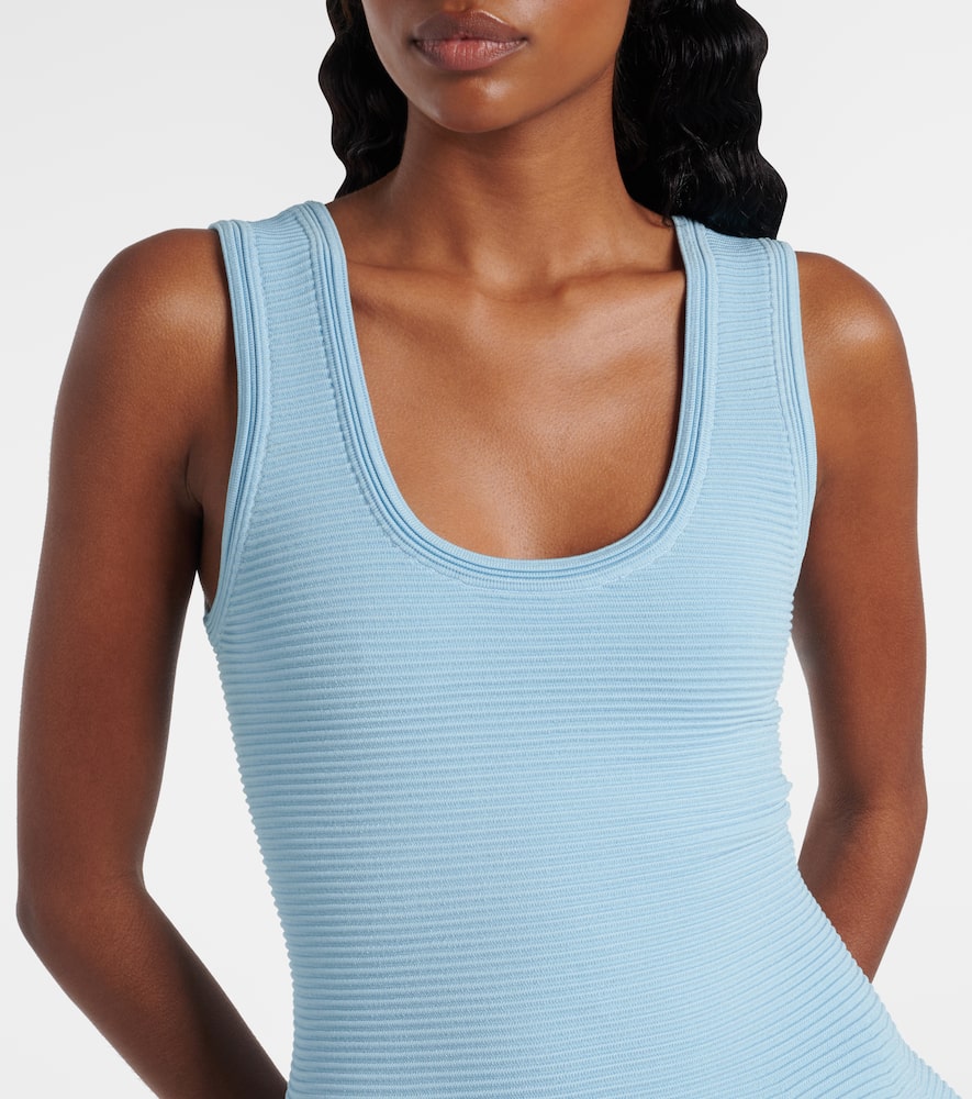 Larina flared minidress
