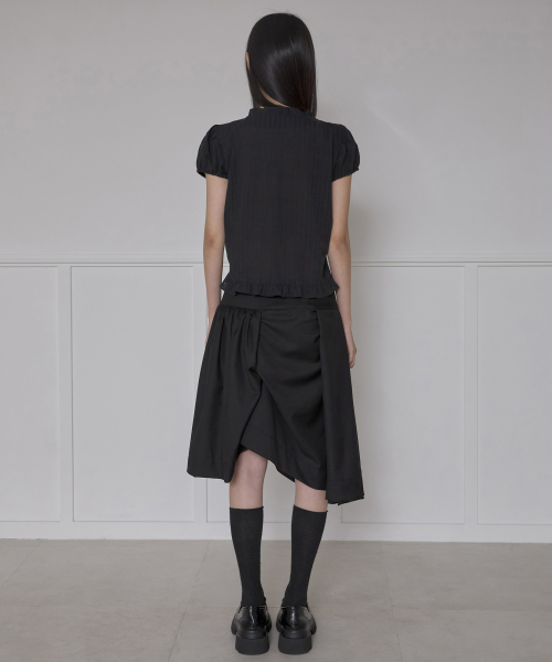 Saya Frill Puff Blouse