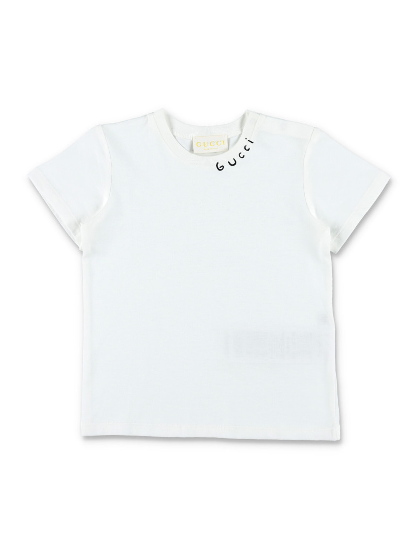 Baby Boys White Logo T-Shirt