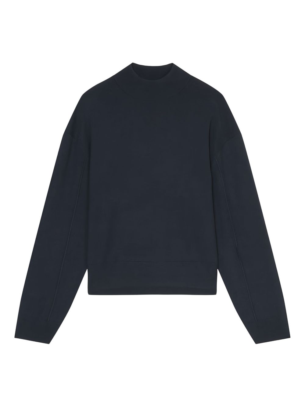 High-neck sweater - Blue