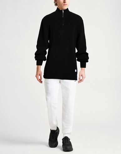 Man Turtleneck Black Size XL Acrylic, Polyester