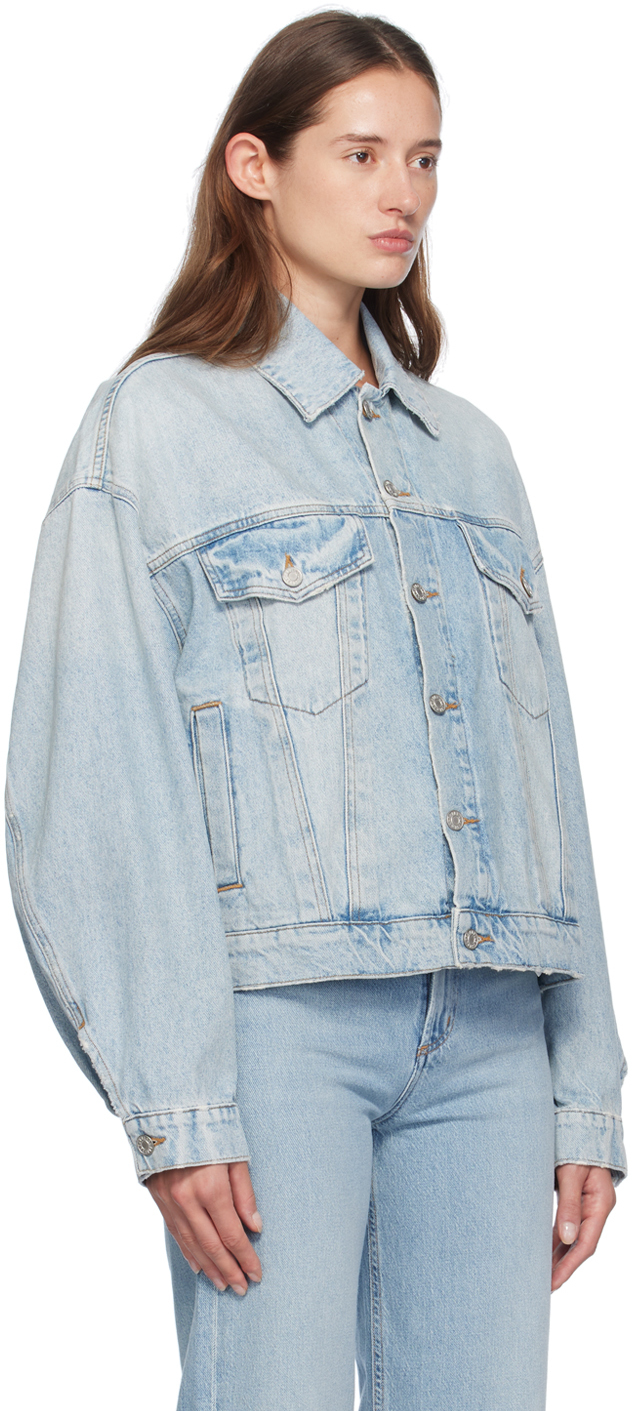 AGOLDE Blue Dalton Balloon Denim Jacket