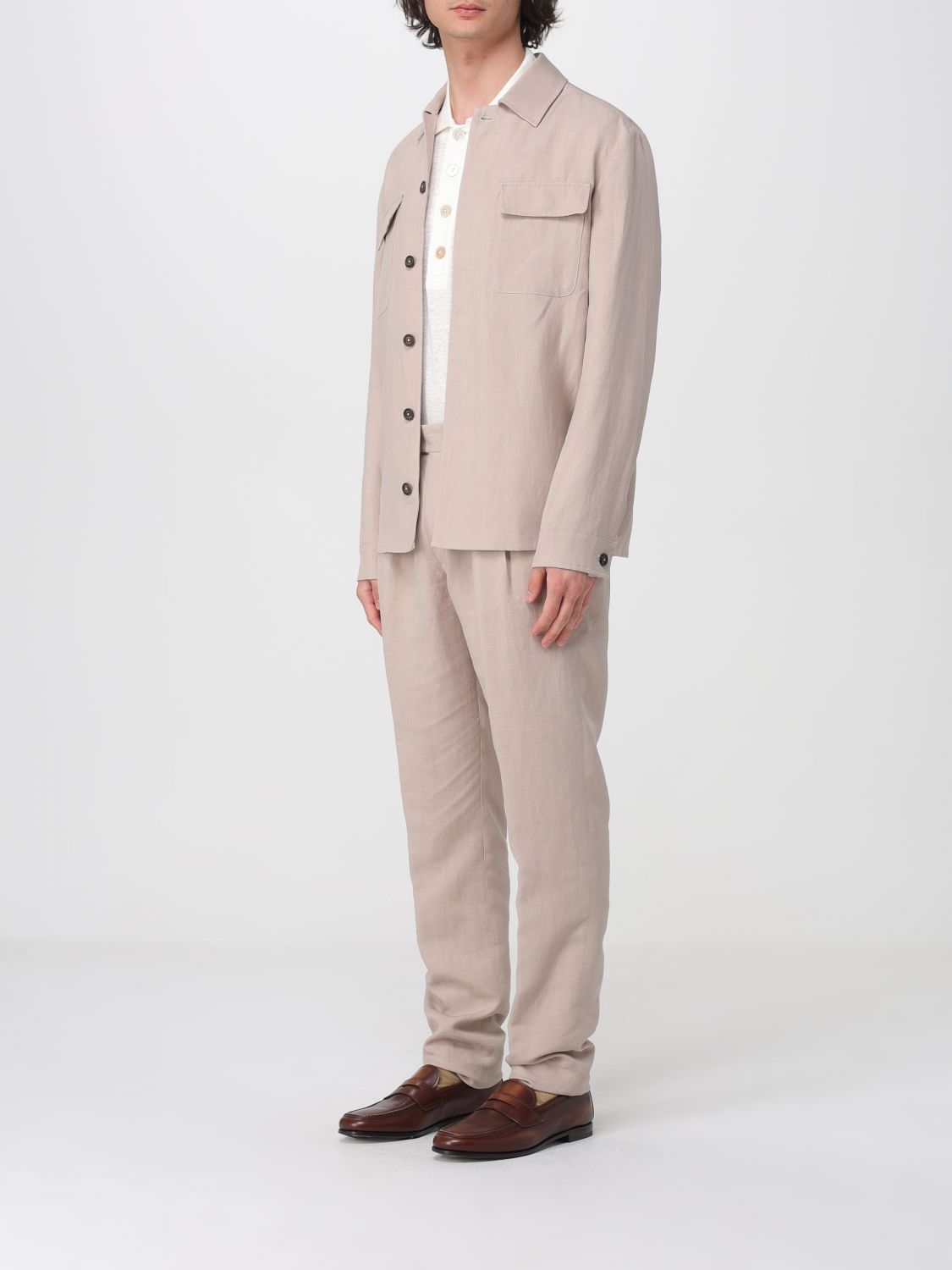 Suit Men color Blush Pink