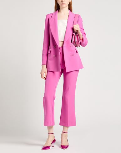 Woman Suit Pink Size 10 Polyester, Elastane