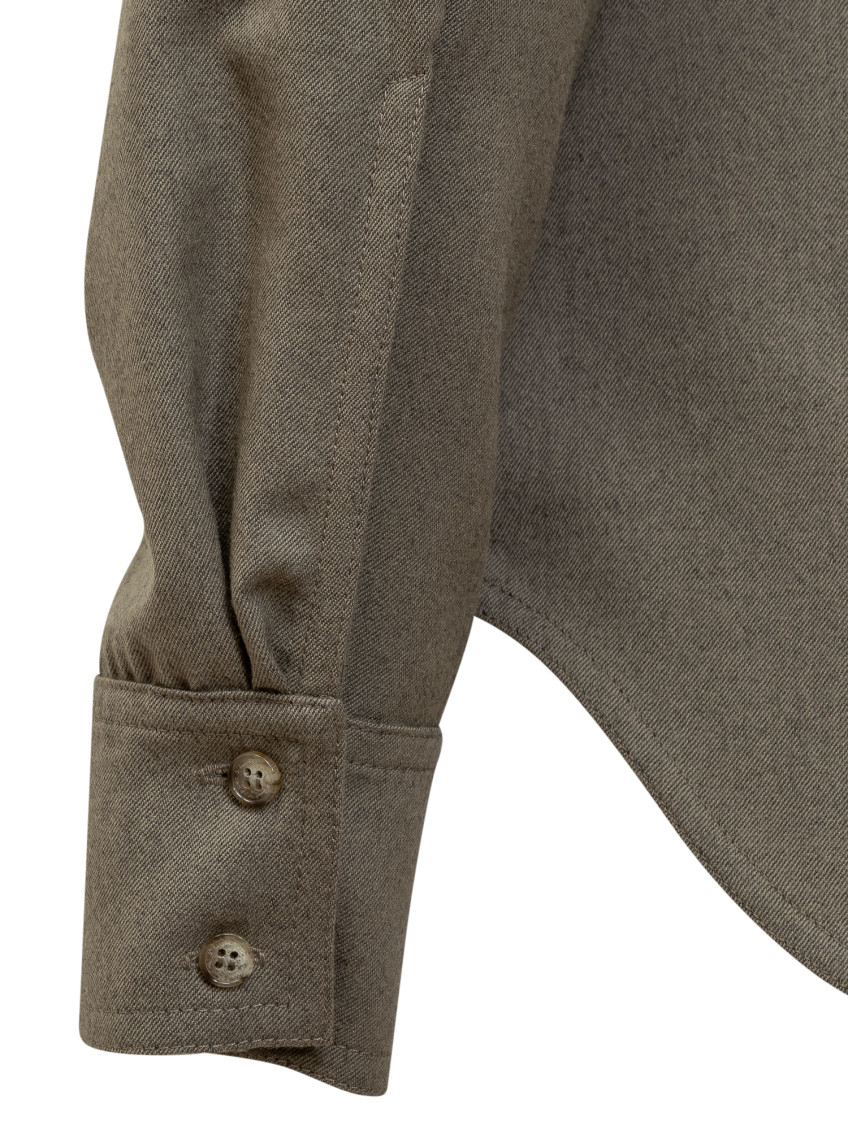Shirt With Buckles
