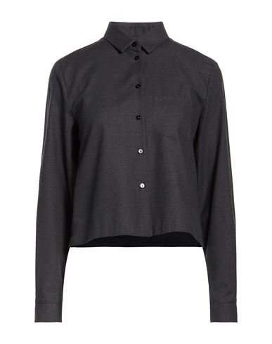 Woman Shirt Charcoal Size 6 Cotton