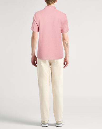 Man Shirt Pink Size M Cotton