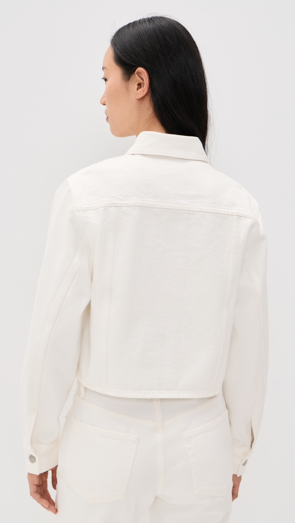 A. L.C. The 713 Denim Jacket White