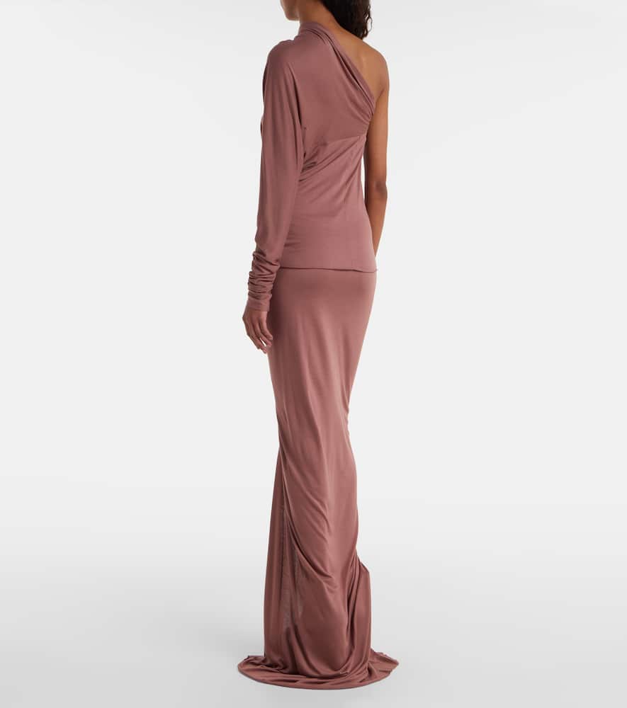 Diana one-shoulder jersey top