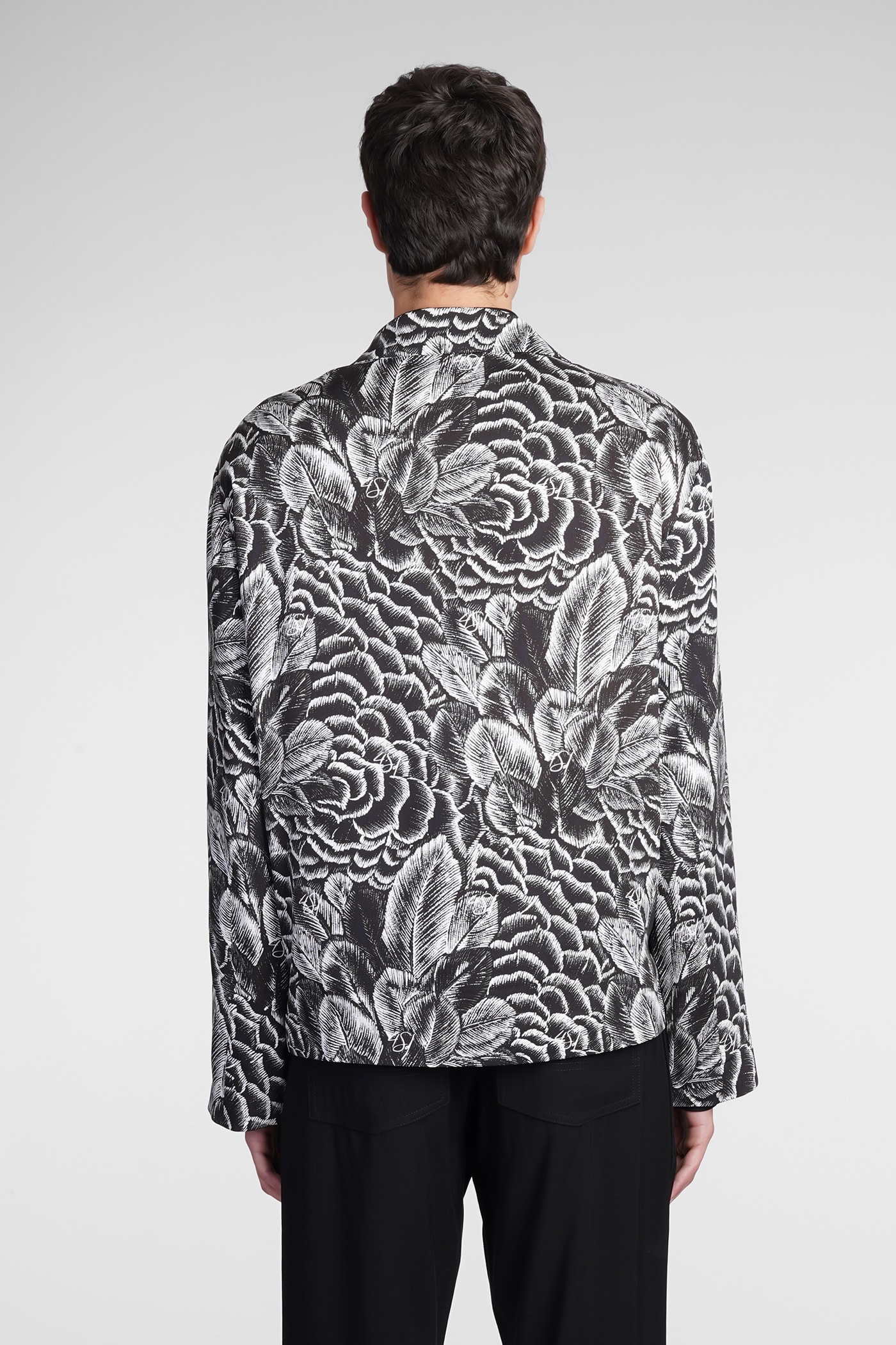 Shirt In Black Viscose