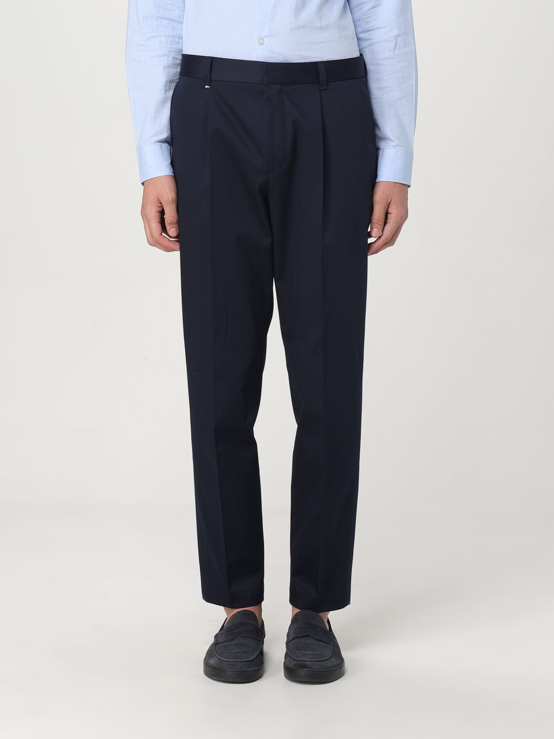 Pants Men color Blue