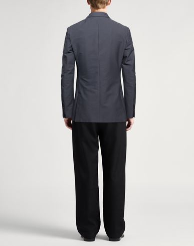 Man Blazer Charcoal Size 38 Cotton, Elastane