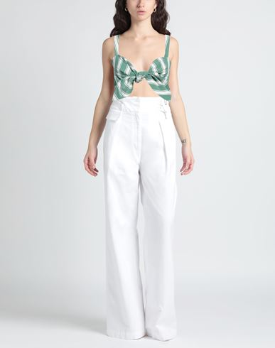 Lavi Woman Top Green Size S Viscose, Polyamide, Elastane