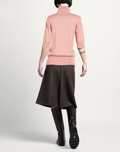 Woman Turtleneck Antique rose Size 3 Virgin Wool