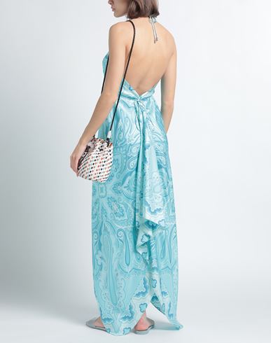 Woman Midi dress Turquoise
