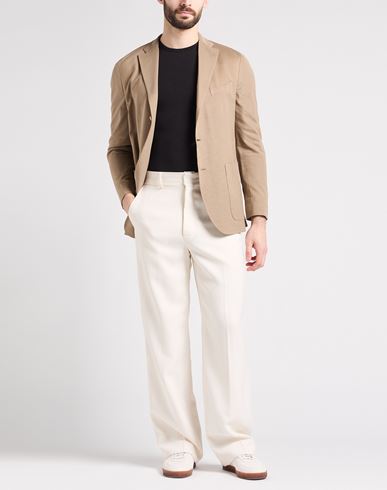 Man Blazer Sand Size 42 Cotton
