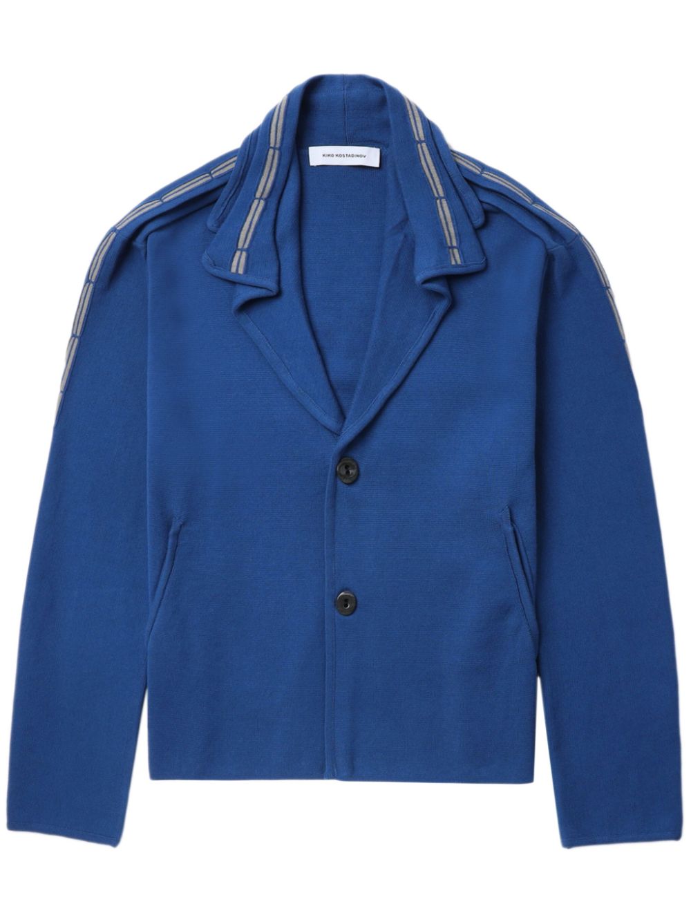Ugo knitted blazer - Blue