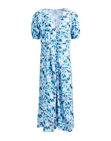 Replay Woman Midi dress Azure Size S Polyester