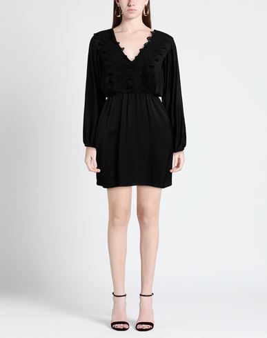 Woman Mini dress Black Size S Viscose