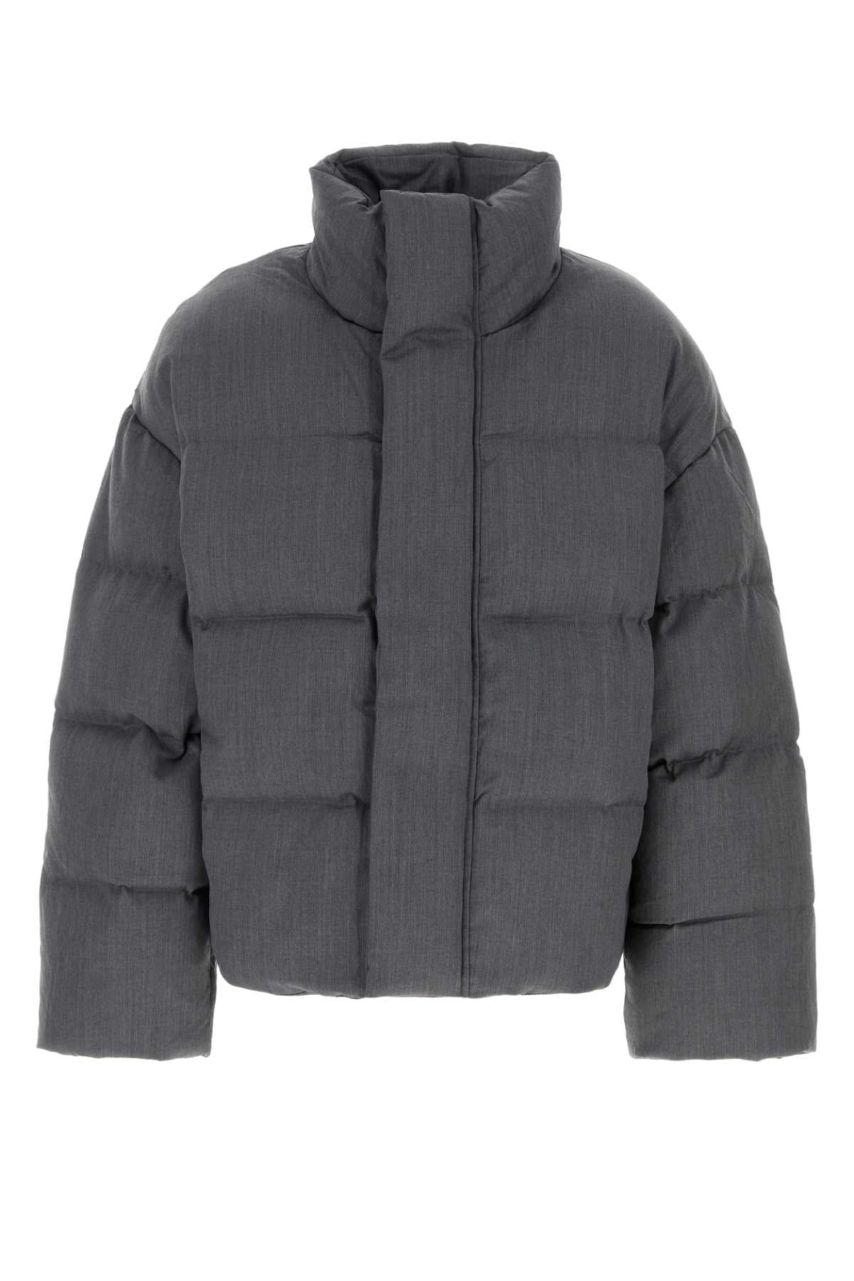 Puffer Down Jacket — Gray