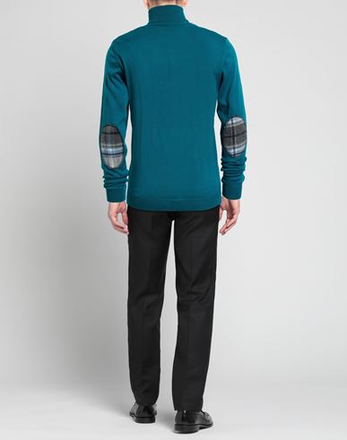Man Turtleneck Deep teal Size M Merino Wool, Acrylic