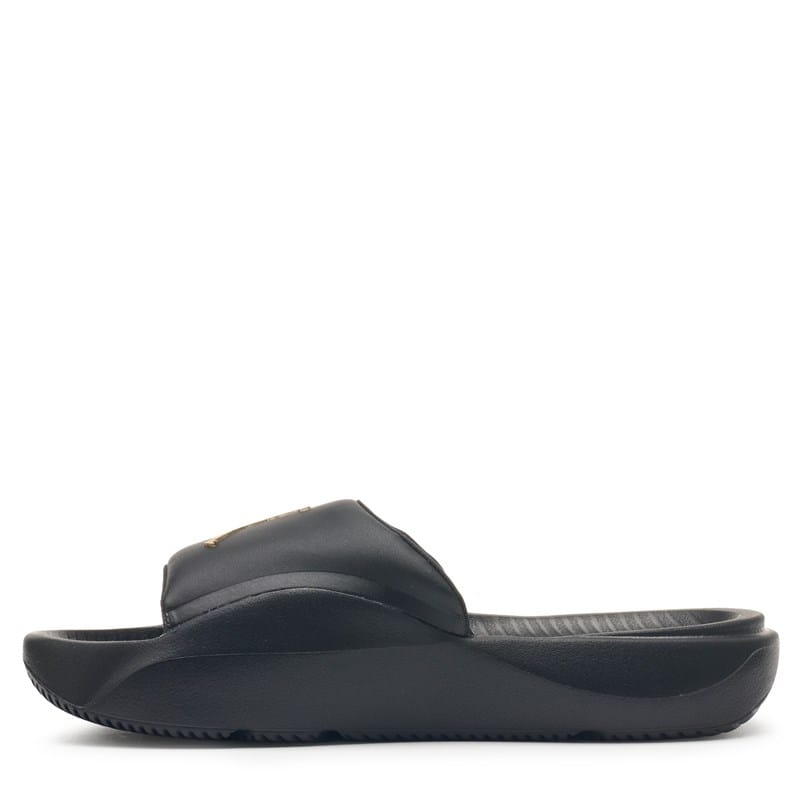 Men's Franchise Slide Sandals (Black/Gold)